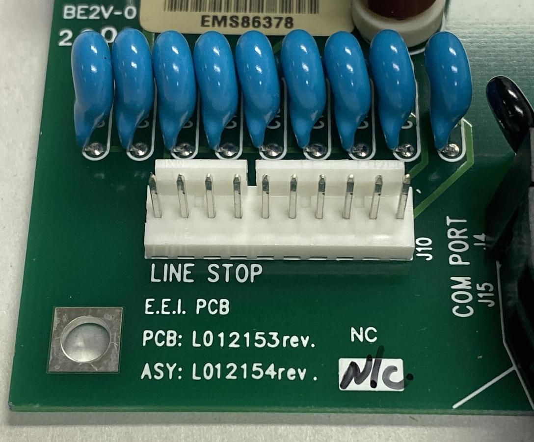 Used DOMINO,L012153,REV NC DRIVER PC BOARD