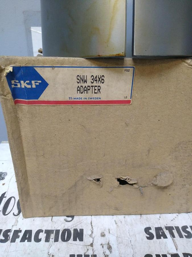 SKF,SNW 34X6,ADAPTER SLEEVE 6 IN BORE NOS
