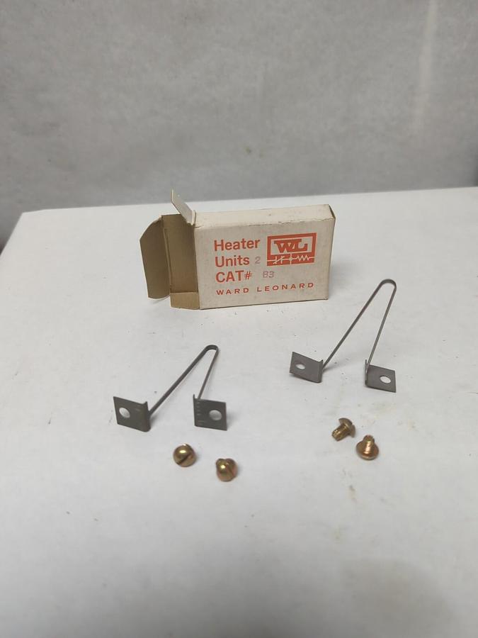 WARD LEONARD,B3,OVERLOAD HEATER ELEMENT LOT OF 2 NOS