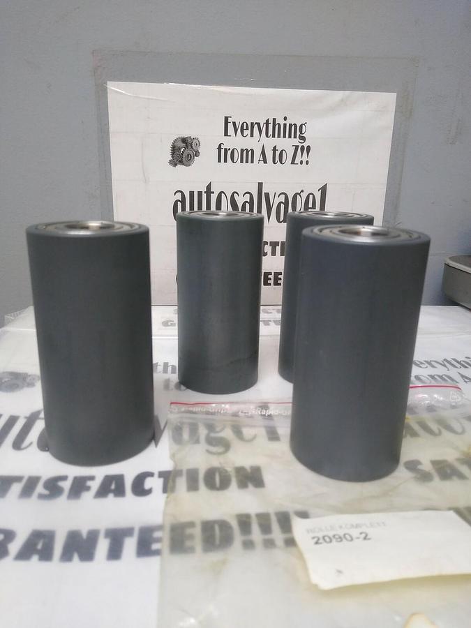 FAB ROLLER ROLLEKOMPLETE,2090,2.20MM BORE 1-7/8 IN OD 3-15/16 IN  LNG LOT OF 4