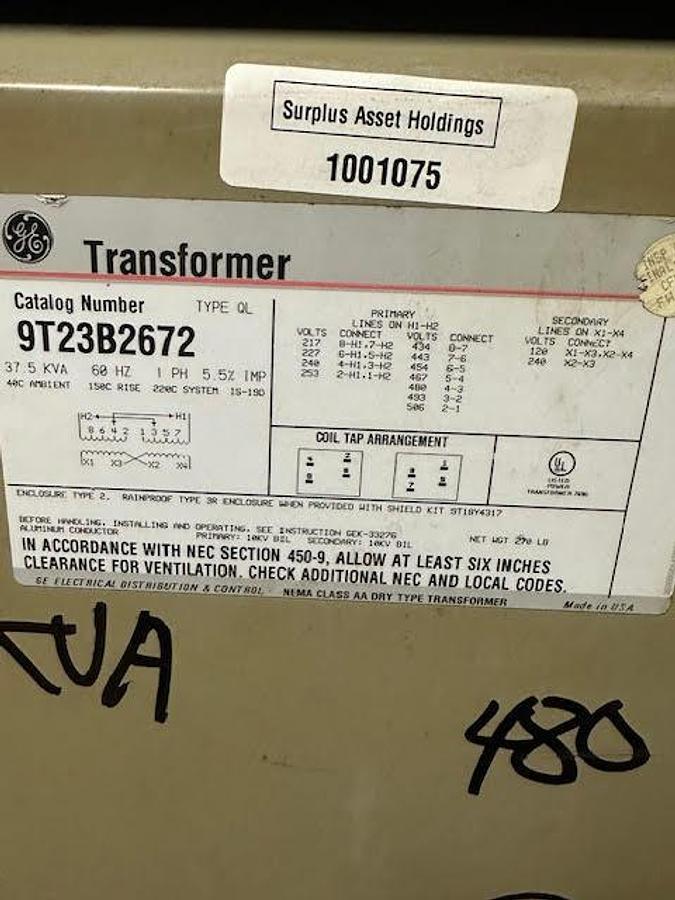 Used GE 37.5