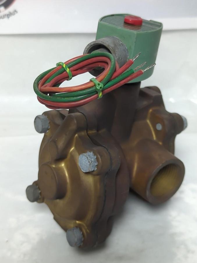 Used ASCO,8210B27,SOLENOID VALVE 1 INCH 20 WATT PRE-OWNED