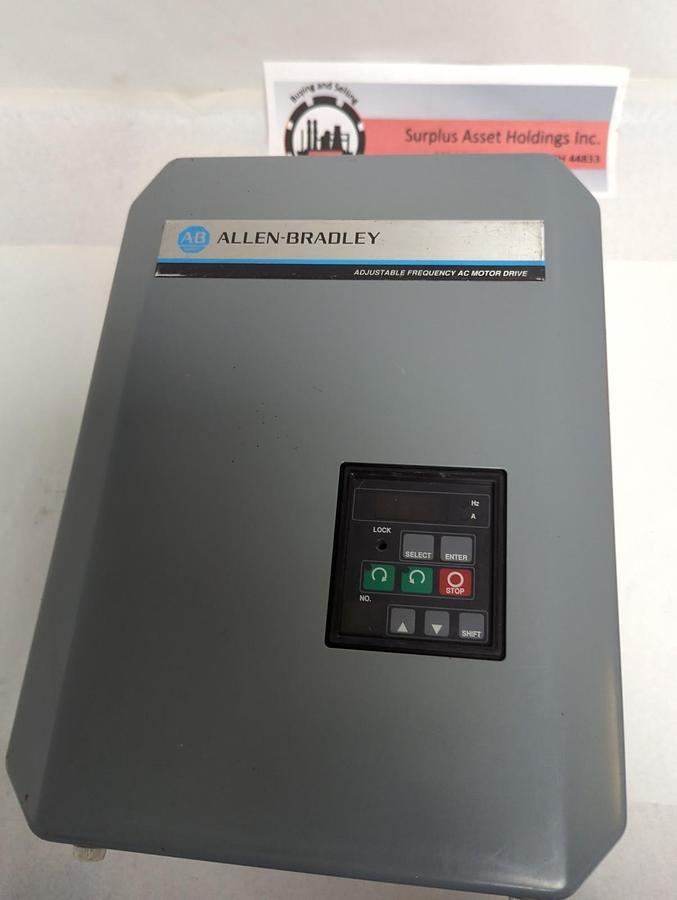 Used ALLEN BRADLEY,1333-CAB ADJUSTABLE FREQUENCY AC DRIVE PRE-OWNED