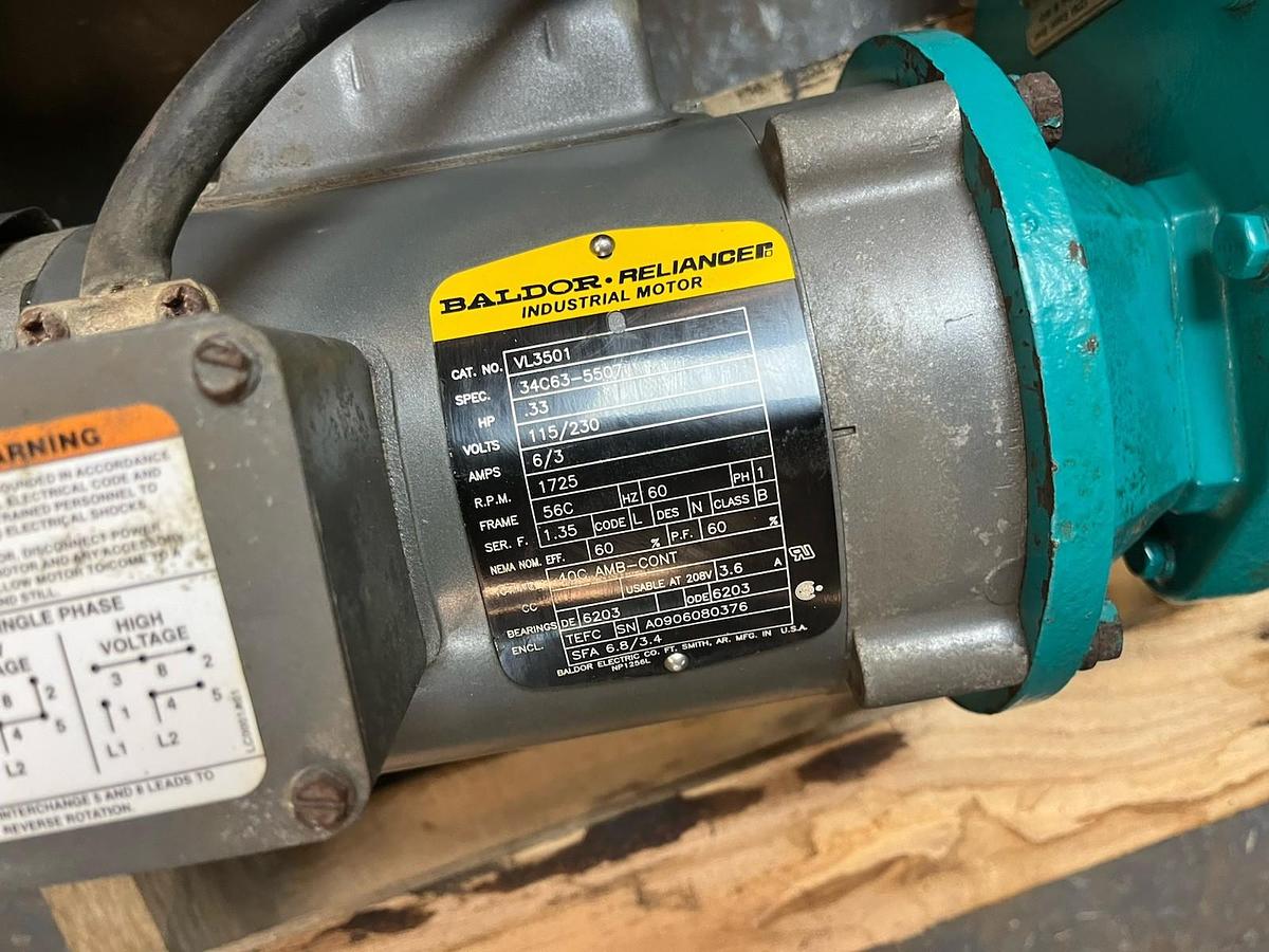 Used BRAWN,BGM33,MIXER 1PH 115/230V