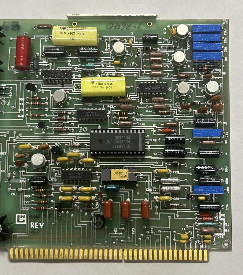Used LEEDS & NORTHRUP,022245,PC INPUT CARD