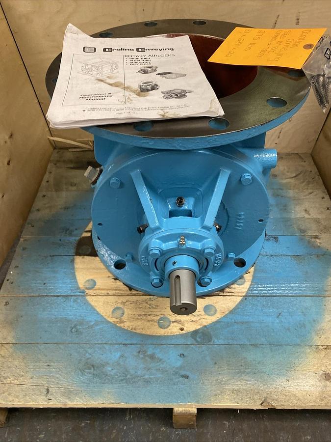 Used CAROLINA CONVEYOR,10 INCH,AIRLOCK VALVE