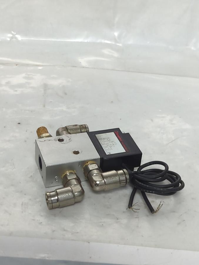 Used HUMPHREY,410,SOLENOID VALVE ASSEMBLY 24VDC 4.5W 125PSI PRE-OWNED