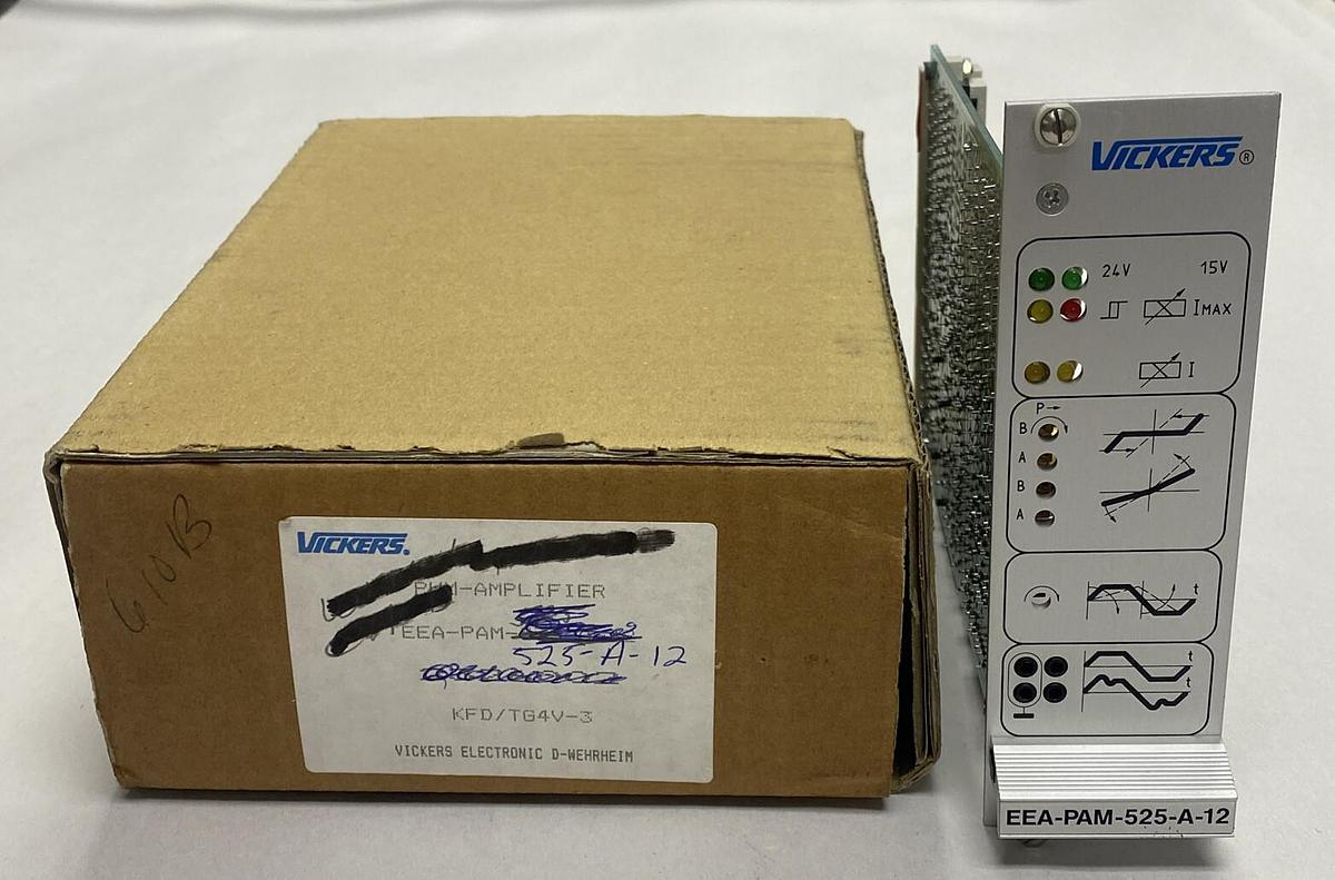 EATON VICKERS,EEA-PAM-525-A-12,POWER AMPLIFIER BOARD NOS