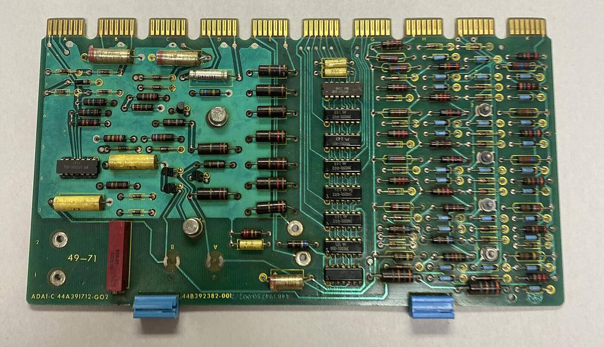 Used GENERAL ELECTRIC,44A391712-G02 ADA1C, BOARD