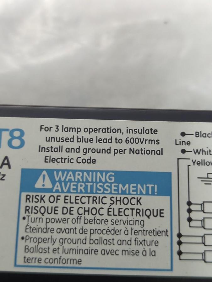 GE,432MAXP-L/ULTRA,ULTRAMAX P-SERIES 3-OPERATION BALLAST 120-277V NOS