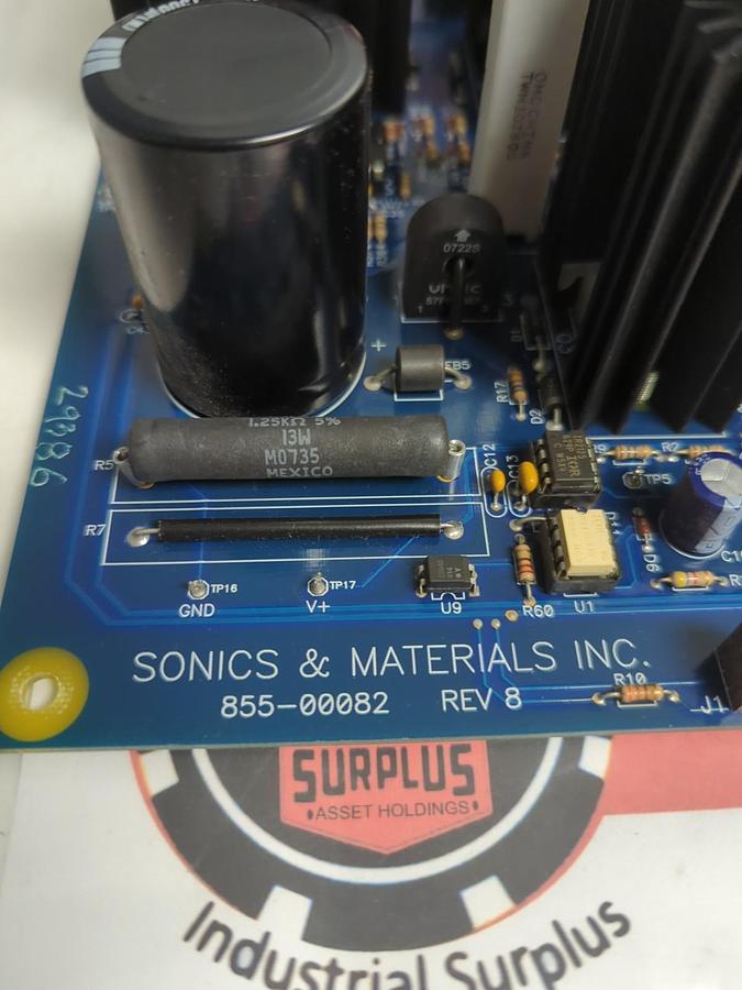 Used SONICS & MATERIALS,855-00082,PLL BOARD REV 8 PRE-OWNED