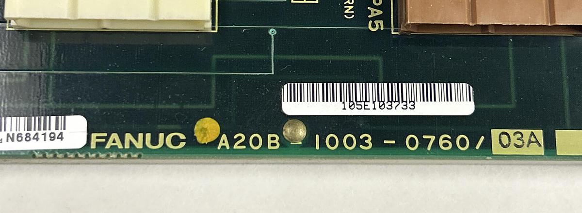 Used FANUC,A20B-1003-0760/A20B-1003-0760/03A, MEMORY BOARD