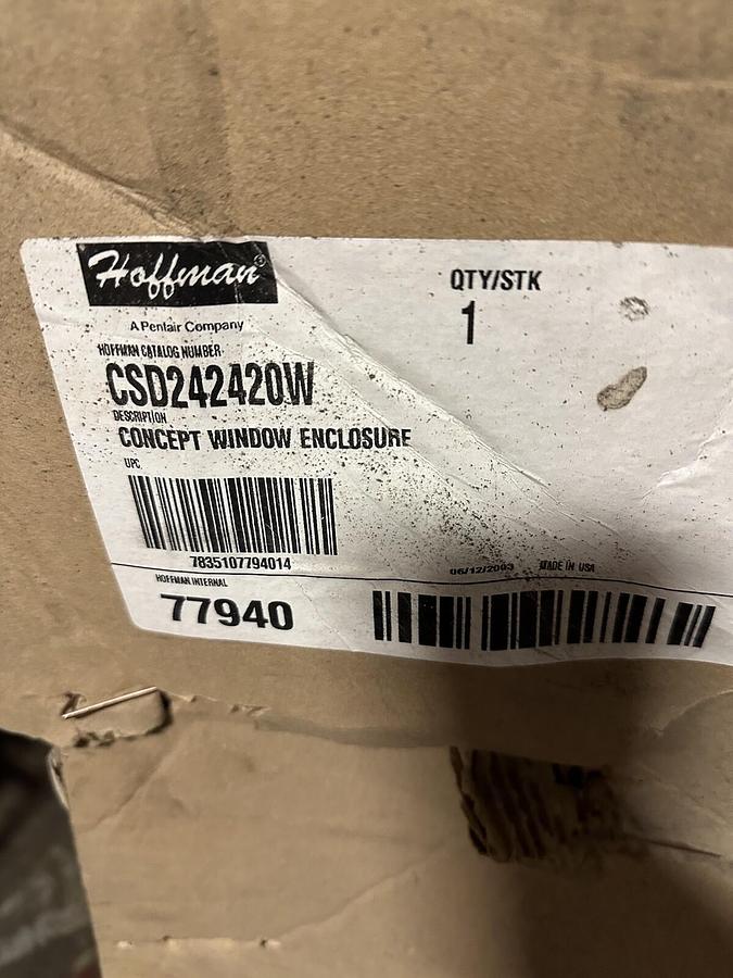 Hoffman,CSD242420W,Concept Window Enclosure