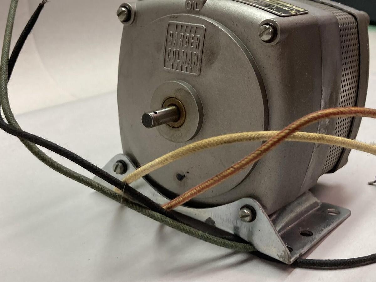 Barber Colman,PZ-KE10877,AC Electric Motor 115V 60 CY