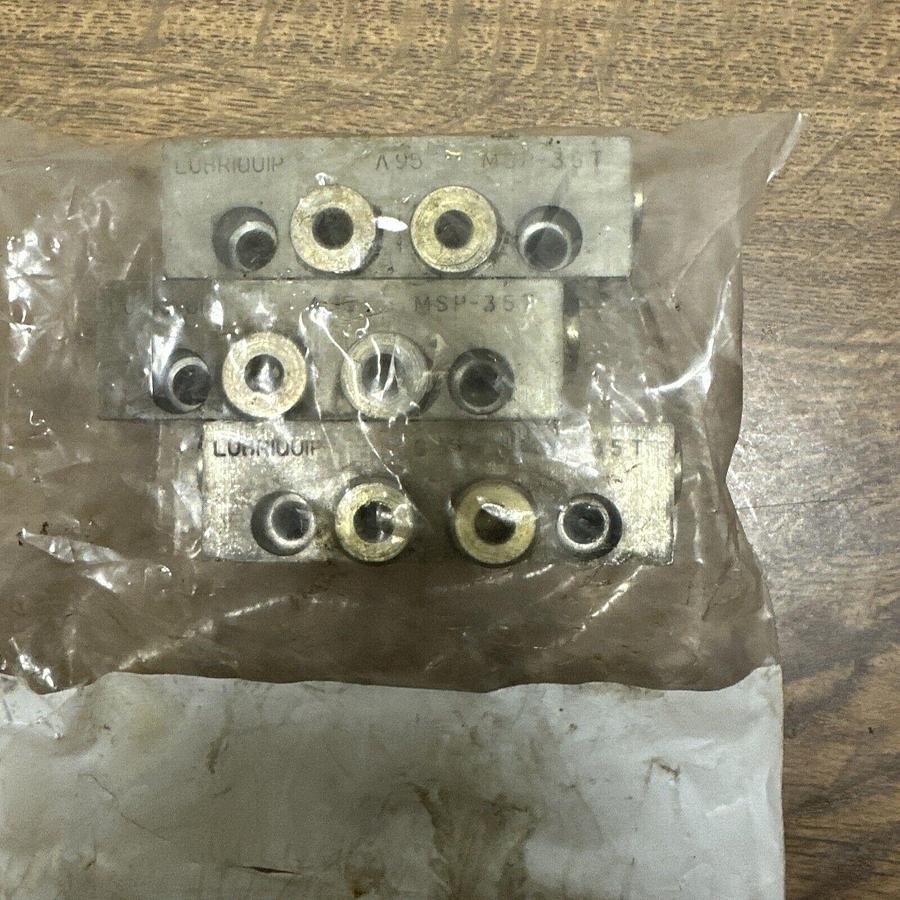 Used Lubriquip,MSP-35T,Hydraulic Divider Manifold  LOT of 3