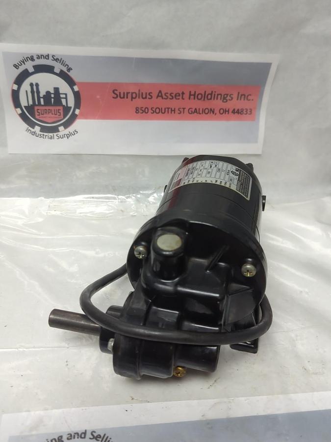 Used BODINE,NSH-12RG,ELECTRIC GEAR MOTOR 7.2RPM 115V 1/50HP PRE-OWNED