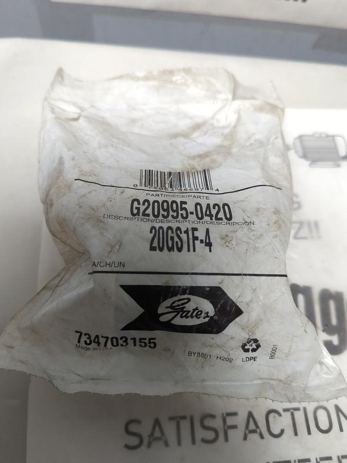 GATES,G20995-0420,HYDRAULIC COUPLING NEW