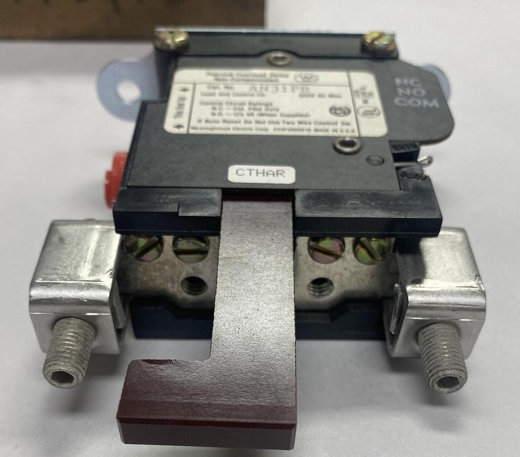 WESTINGHOUSE,AN31PB,THERMAL OVERLOAD RELAY 1P 600V NOS