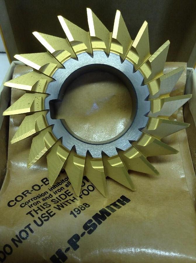 Niagara,F45-32RTN,Cutter Titanium Nitride Coated Single Angle Milling Cutter 3x1