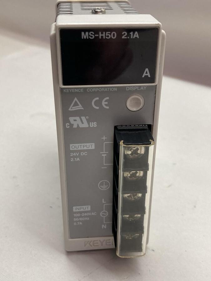 Keyence,MS-H50,Switching Power Supply 24VDC 2.1A