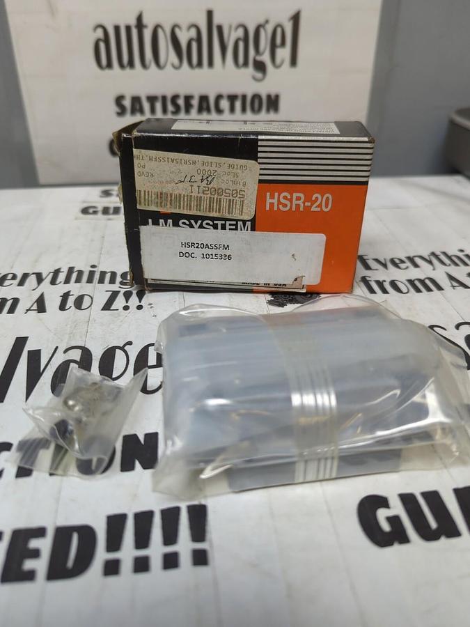 THK SYSTEMS,HSR-20,LINEAR BEARING BLOCK NOS