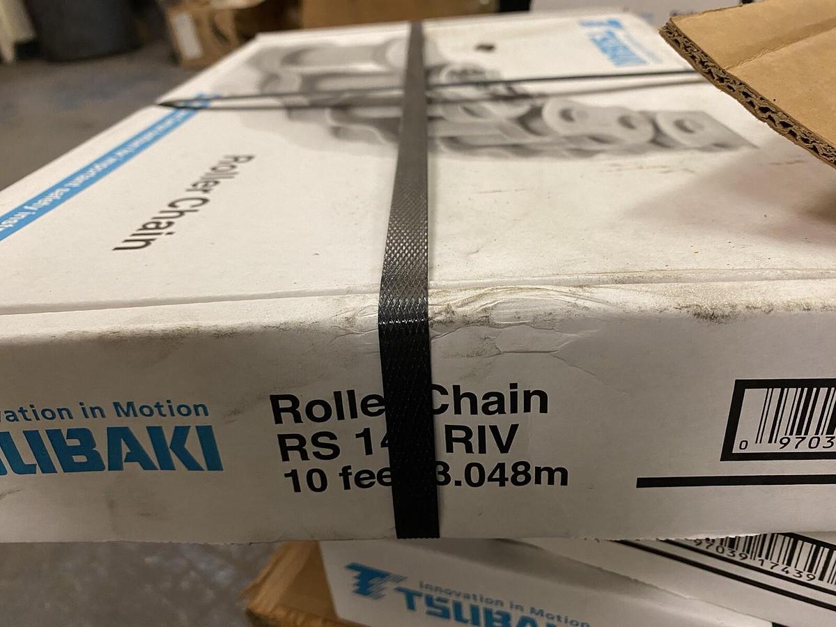 US TSUBAKI,RS 140 RIV,RS 140 RIV 10ft ROLLER CHAIN