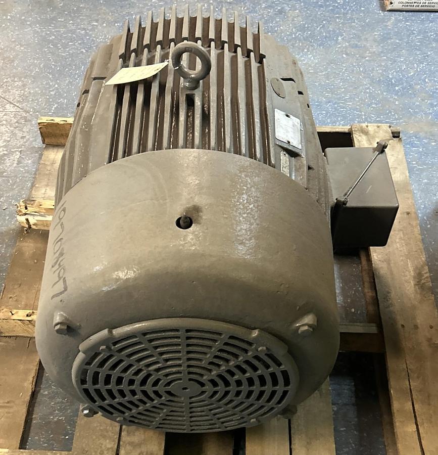 Used HOWELL ELECTRIC,10761AJ3,MOTOR 50HP 1770RPM 460V C405U FRAME