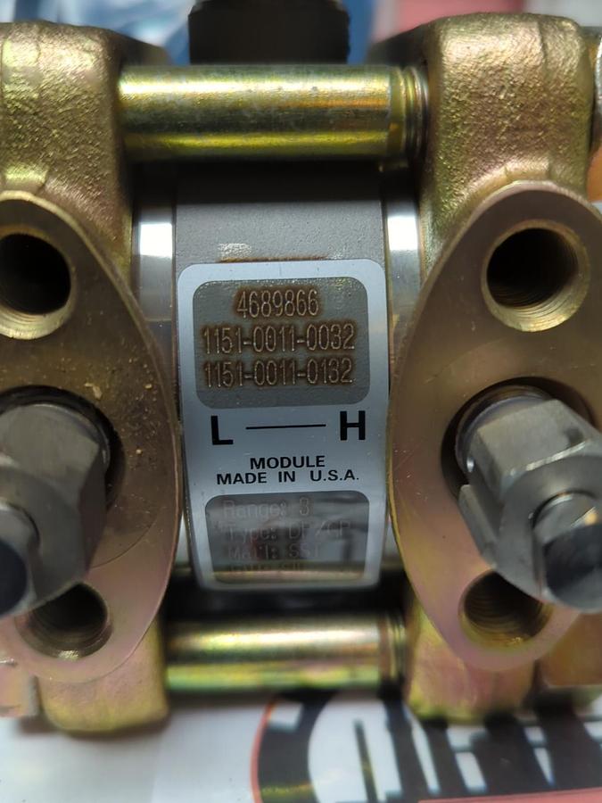 ROSEMOUNT,1151DP3S12B1,PRESSURE TRANSMITTER 2000PSI 4-20MA 0 TO 10 IN H20 NOS