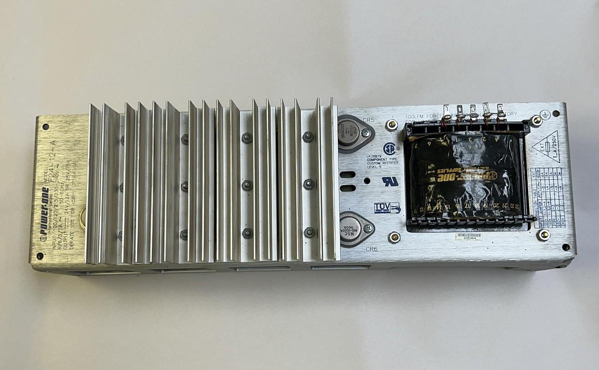 Used POWER-ONE,F24-12-A,POWER SUPPLY