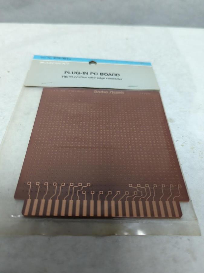 RADIO SHACK/ARCHER,276-154A,PLUG IN PC BOARD FITS 44-POSITION CARD-EDGE CONNNECT