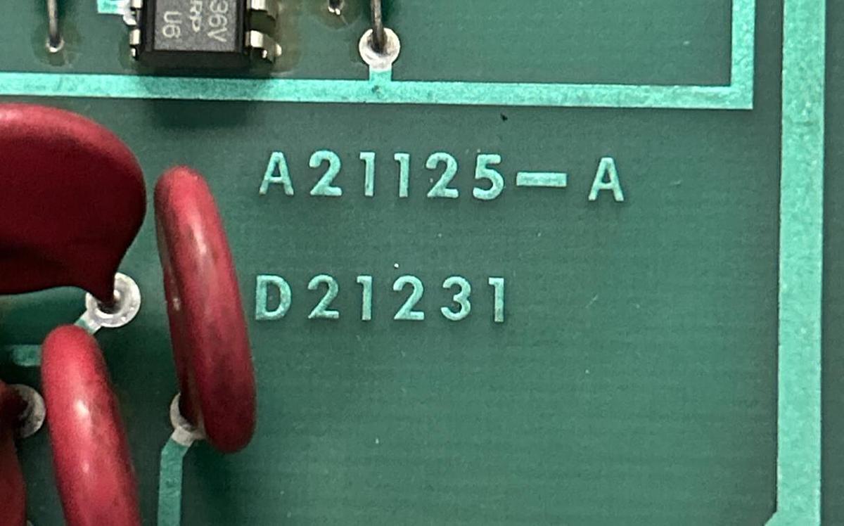 Used STOCK EQUIPMENT,A21125-A,POWER SUPPLY BOARD