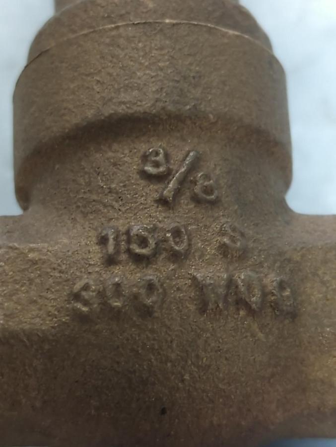LUNKENHEIMER,2125-1/2150-1,GATE VALVE 3/8 INCH NOS
