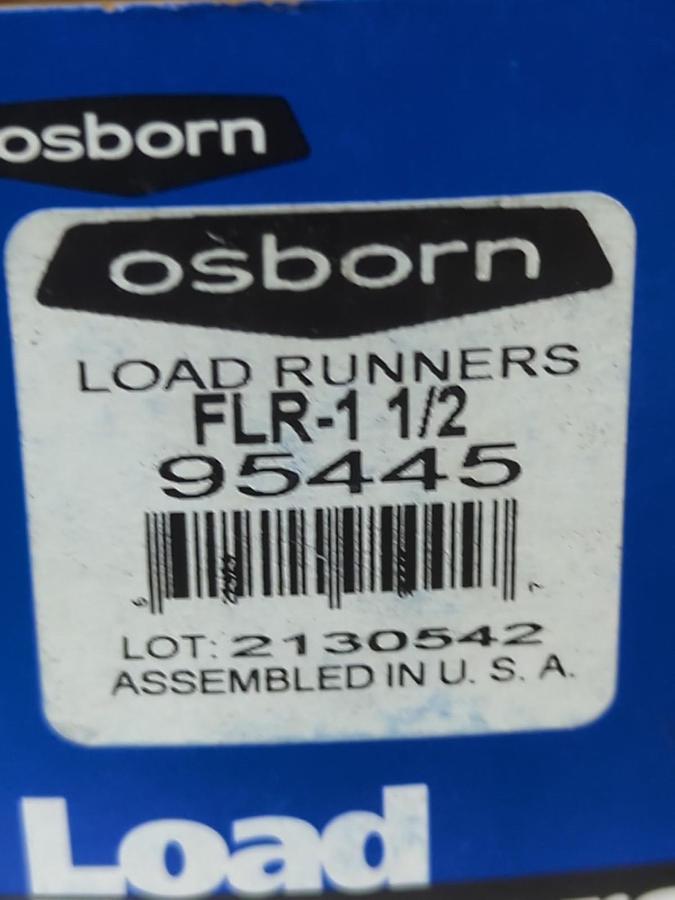 OSBORN,FLN-1-1/2,HEAVY DUTY IDLER ROLLER 1-1/2 INCH NOS