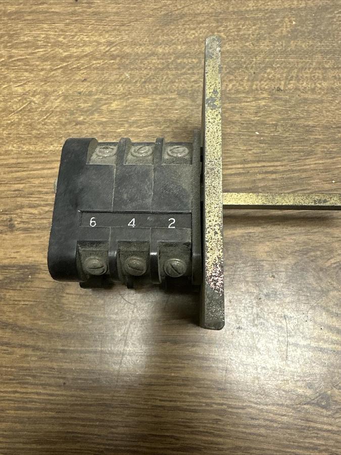 Used General Electric,10AX002G3,SBM Rotary Switch