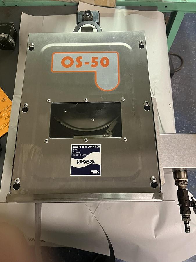 Used FMK,OS-50,SS OIL SKIMMER 200/220V 3PH MOTOR 25WX4P