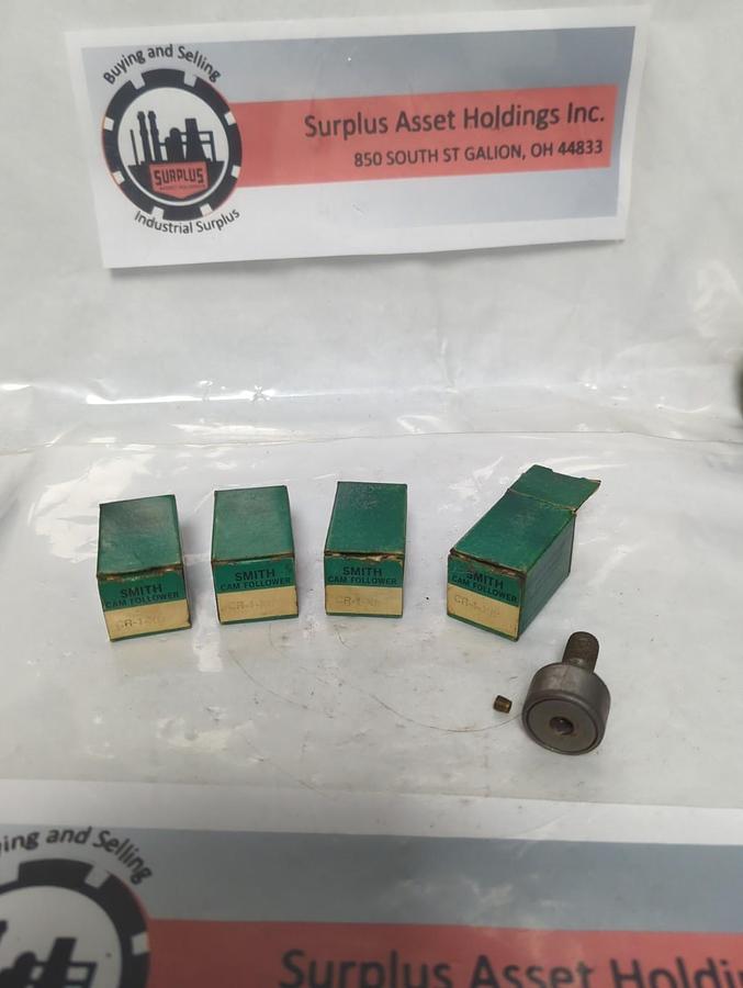 SMITH BEARING,CR-1-XB,CAM FOLLOWER LOT OF 4 NOS