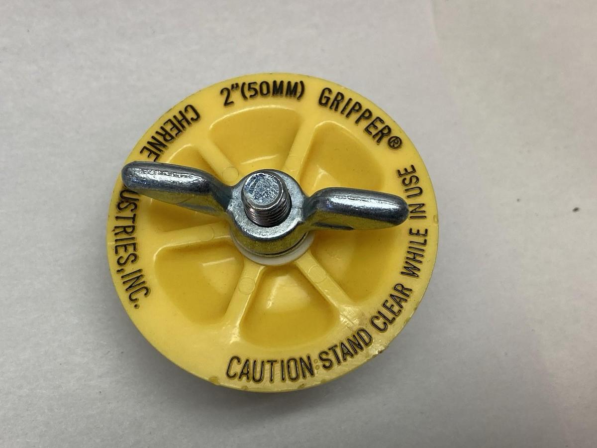 Cherne Gripper,2 Inch 50MM,Mechanical Drain Pipe Plug