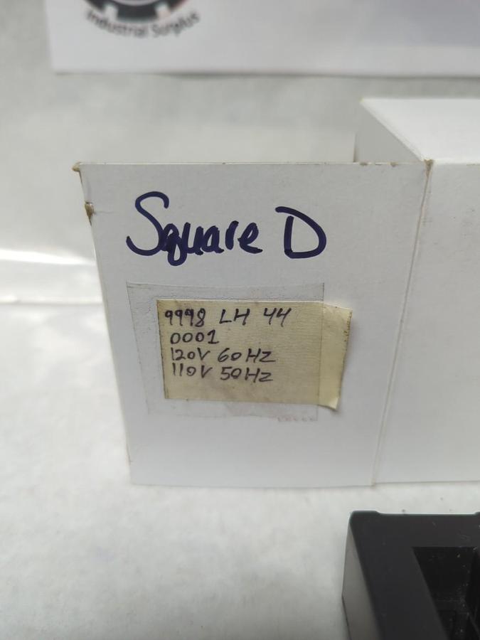 Used SQUARE D,9998 LH 44 0001,COIL 120V 60HZ 110V 50HZ PRE-OWNED