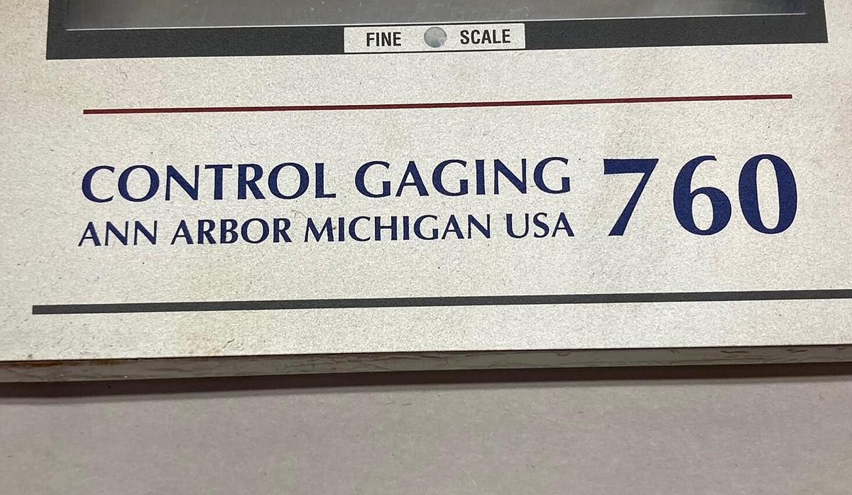 Used Control Gaging,Model 760,Monitor Panel