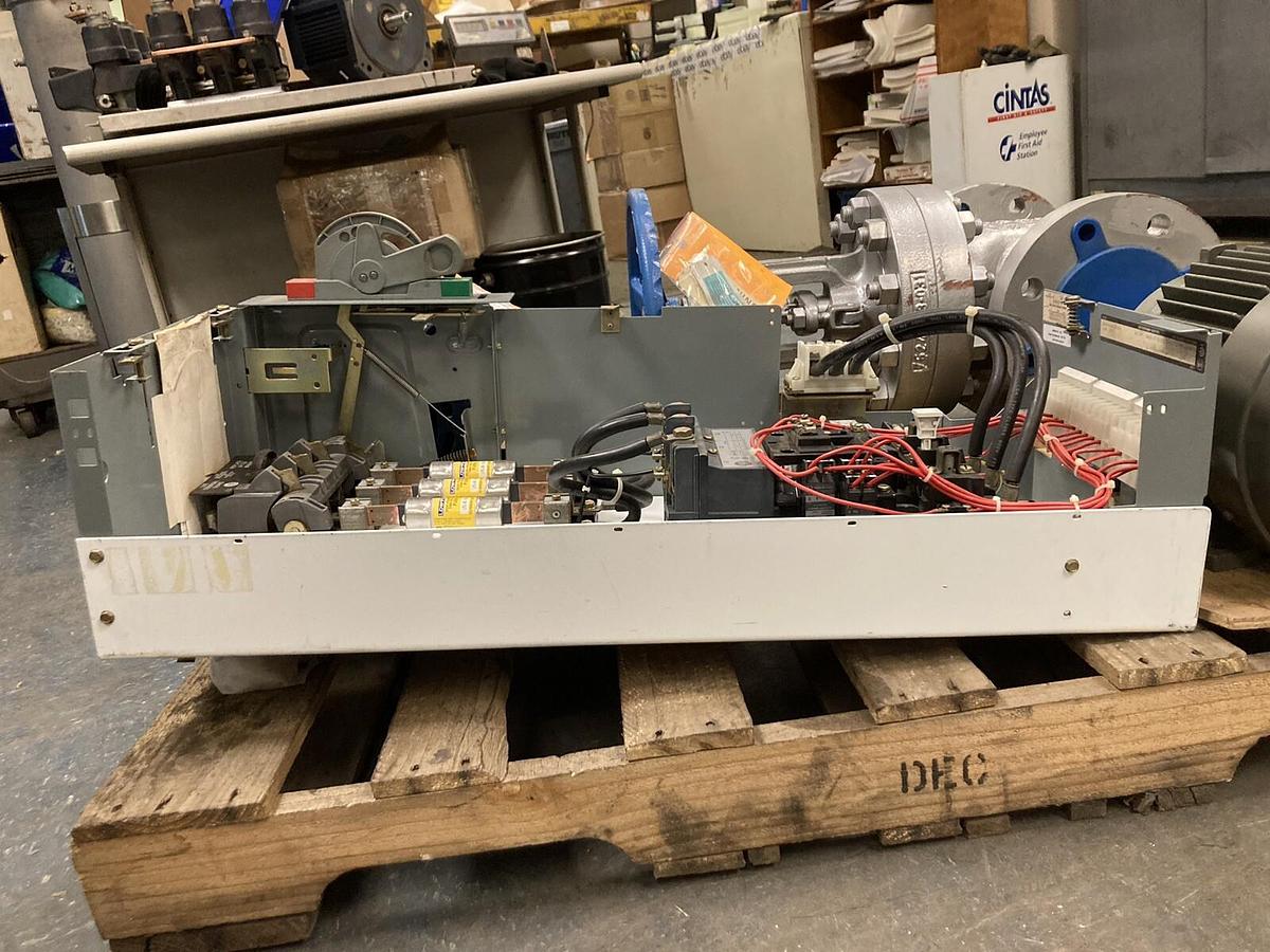 Used Allen-Bradley,2100 2112B,Size 3 Fused MCC 32 Inch Starter Feeder Bucket