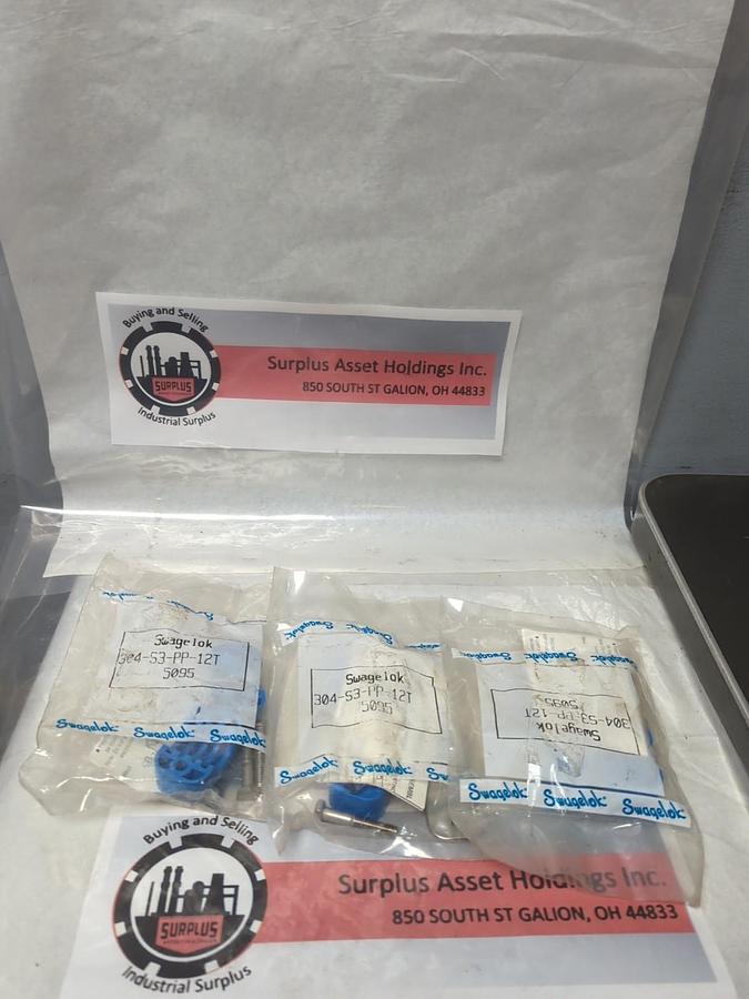 SWAGELOK,304-S3-PP-12T,SUPPORT KIT LOT OF 3 NOS