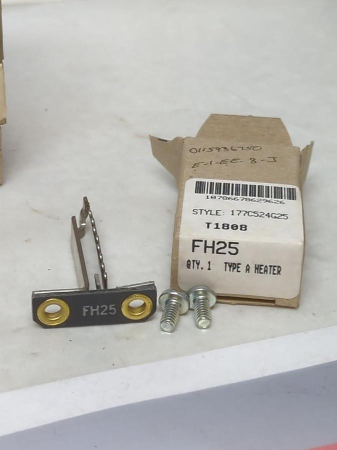 CUTLER-HAMMER,FH25,OVERLOAD HEATER ELEMENT LOT OF 7 NOS