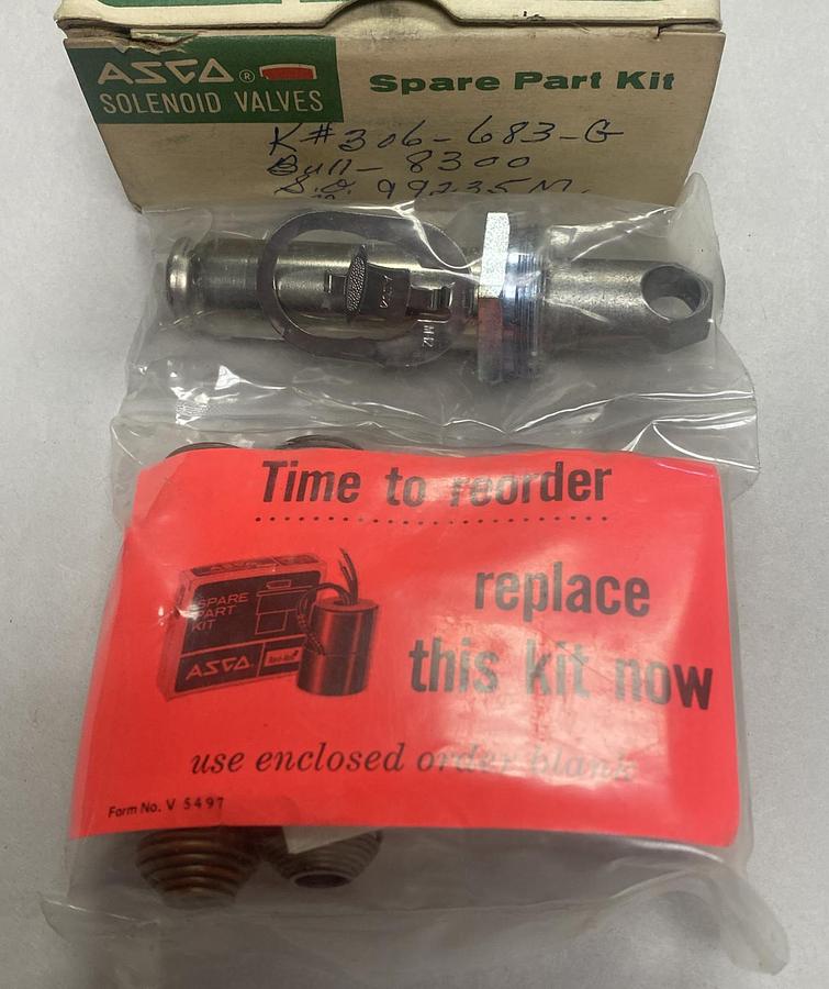 Used ASCO,306683-G,REBUILD KIT NEW