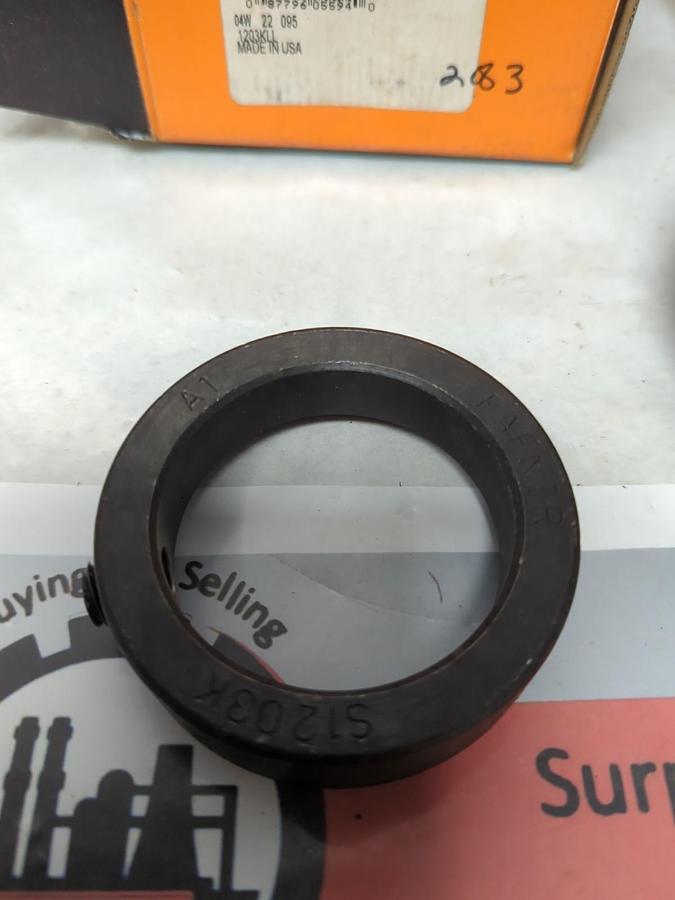 TIMKEN,1203KLL+COL,BALL INSERT BEARING + COLLAR NOS
