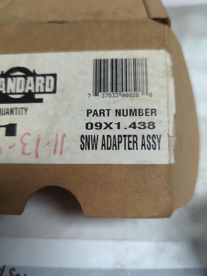 STANDARD,09X1.438,SNW BEARING ADAPTER ASSEMBLY NOS
