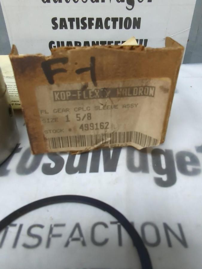 KOP-FLEX,499162 1-5/8PL,GEAR COUPLING SLEEVE MISSING BOX NOS