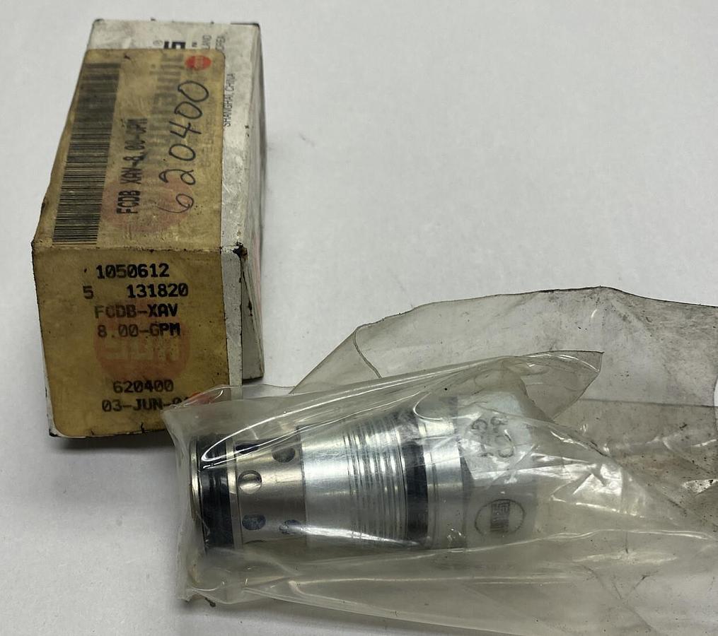 SUN HYDRAULICS,FCDBXAV 8.00-GPM,Flow Control Claridge NOS