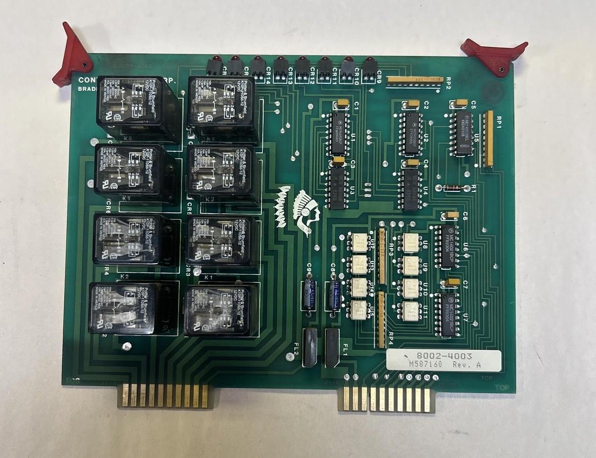 Used CONTROL CHIEF,8002-4002,RELAY CIRCUIT BOARD