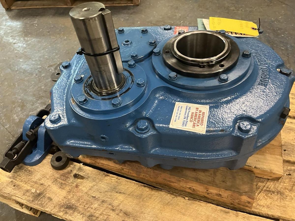 Used FOOTE JONES,PT6307,GEAR REDUCER RATIO 25:1 30HP 70 RPM