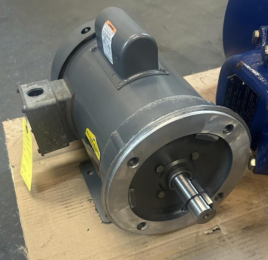 Used BALDOR,L3605T,MOTOR 2HP 115/230V 1725RPM 1PH 182T FRAME